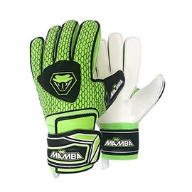 Mamba Goalkeeper Gloves for Youth & Adult - Premium Quality Latex Palm & Back Hand; Finger Spine Protection & Double Layer Wristband. Goalie Gloves for Men, Women, Boys & Girls (6)