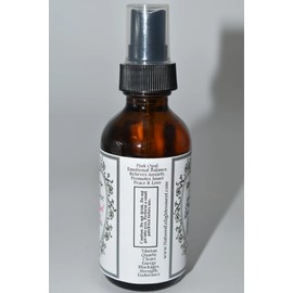 Pink Opal Serenity Crystal Gem Spray-Jasmine Fragrance Spray with Pink Opal and Quartz Crystals- 2 oz- Smudge Spray with Crystals