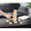 Playtastic Wooden tower game: Wobble Tower Skill Game with 48