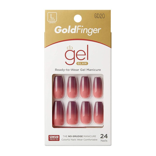 GoldFinger Gel Glam Design Nail (GD20)