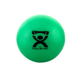 CanDo Cushy-Air Hand Ball For Rehabilitation, Exercises, Hand Therapy, Occupational Therapy, Hand Strengthening, Improve Motor Skills, Stress Relief, Green, 10" (25cm)