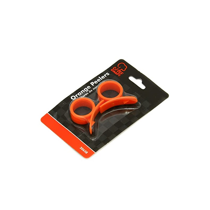 Chef Craft Select Plastic Orange Peeler, 2.25 inches in length