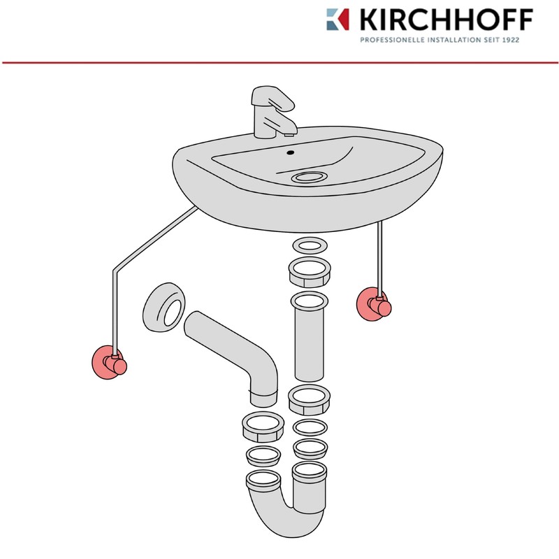 Kirchhoff 98625714 Angle Valve, Universal, ½ Inch Regulating Valve for
