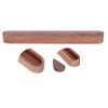 Portable Travel Reusable Wooden Chopsticks Box Spoon Storage Case Container
