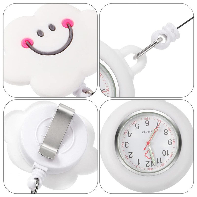 Gatuida 2sets Adorable Digital Nurse Watch Fob Ideal for Nurses