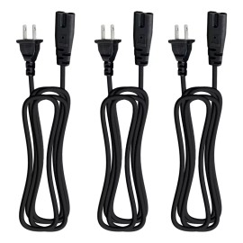 Importeek 20pz Cable Corriente Alimentacion Dos Polos Cargador Laptop