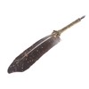 Feather Pen Set with 5 Interchangeable Nib Letter Opener Pen