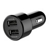 HaoToning Car Charger, Dual USB Fast Car Adapter for Galaxy S8 / S7 / Edge/Plus, Note 5/4, LG, Nexus, HTC, 2Pack.