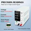 FEITA DC Power Supply Variable, 30V 5A Adjustable High Precision