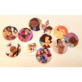 Unbranded Pre Cut One Inch Bottle Cap The Proud Family Cartoon  Free Shipping - photo, 15 images