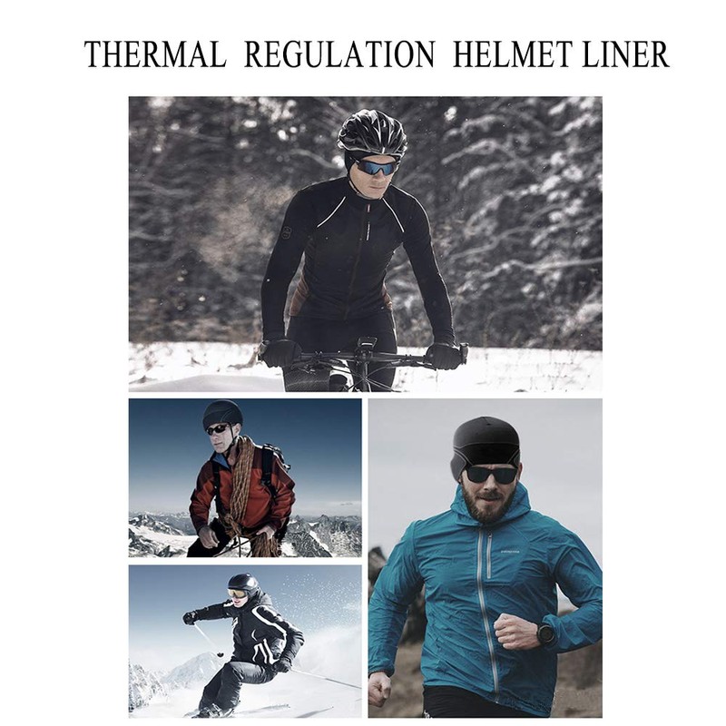 3 Pack Cooling Skull Cap Helmet Liner Sweat Wicking Cycling