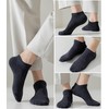 banerise Sneaker Socks, Ankle Socks, Plain, 100% Cotton (Excluding Elastic