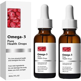 Omega-3 Natural Vasclear Drops, Omega-3 Natural Vasclear Drops for Men and Women 2 PCS