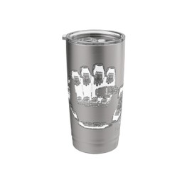Rebel Rock Fist Fractal 6 Labour day Sale Stainless Steel Insulated Tumbler