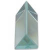 ToolUSA 1" X 2" Optical Glass Triangular Prism For Educational