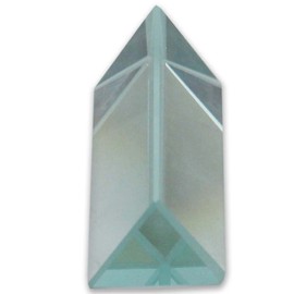 ToolUSA 1" X 2" Optical Glass Triangular Prism For Educational Or Photography Use, To Refract Light: PP-06307