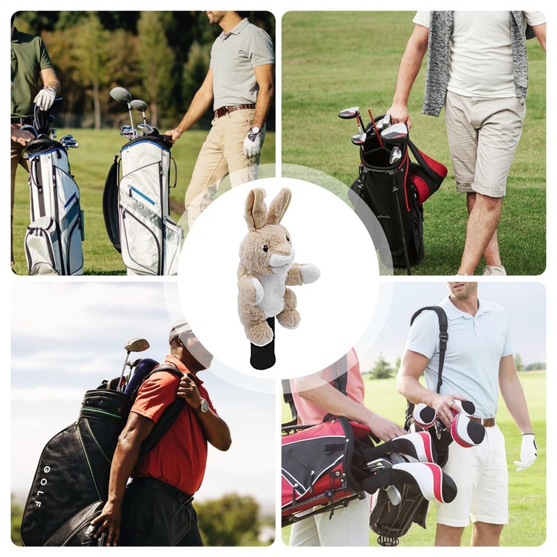 Plush Driver Headcover - Golf Head Covers for Woods -