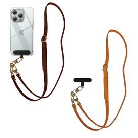 W Damen Eva Nackenband, Schokoladenbraun, Fin (2er Pack)