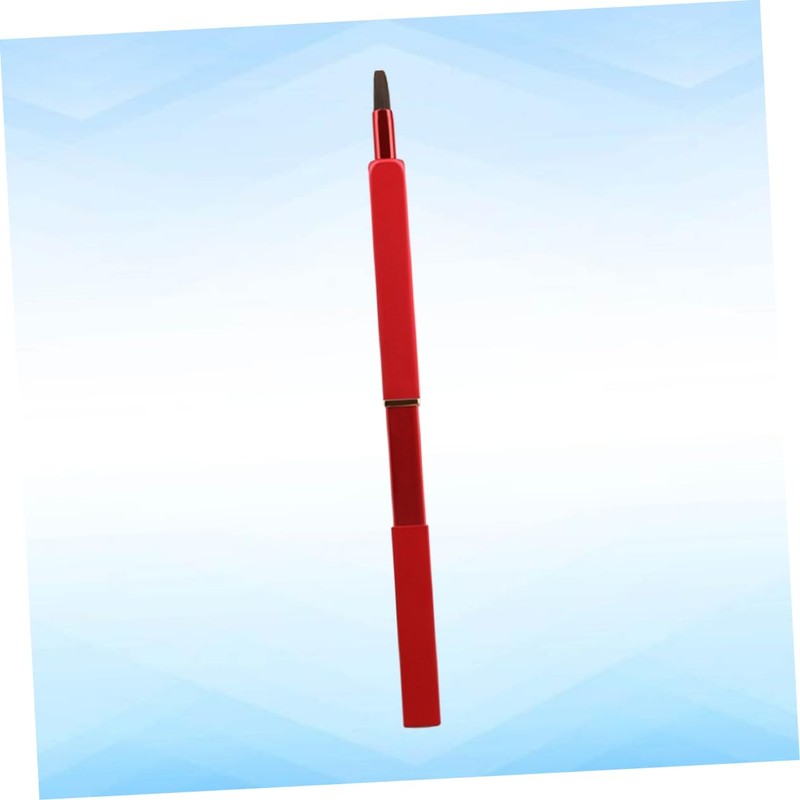 FOMIYES 3pcs Makeup Tool Kit Retractable Lip Brush Applicator Portable