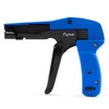 Flytuo Nylon Plastic Cable Tie Gun, All Steel Heavy Duty