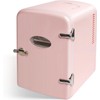YSSOA 4L Mini Fridge with Observation Window, Portable Warmer &