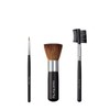VEGAN LOVE Thin Liner Handi Flat Top Brush Trio, Groom