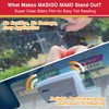 MASIGO EZ Pass Holder for Windshield – Reusable Static Film