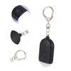 KONTONTY Keychain Alarm Outdoor Personal Purse Mini Alarm Flashlight LED