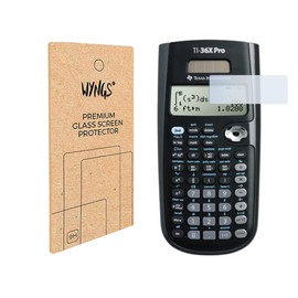 WYNGS Screen Protector for Calculator TI-36X Pro - Ideal Screen Protector with 2 Armoured Protective Films
