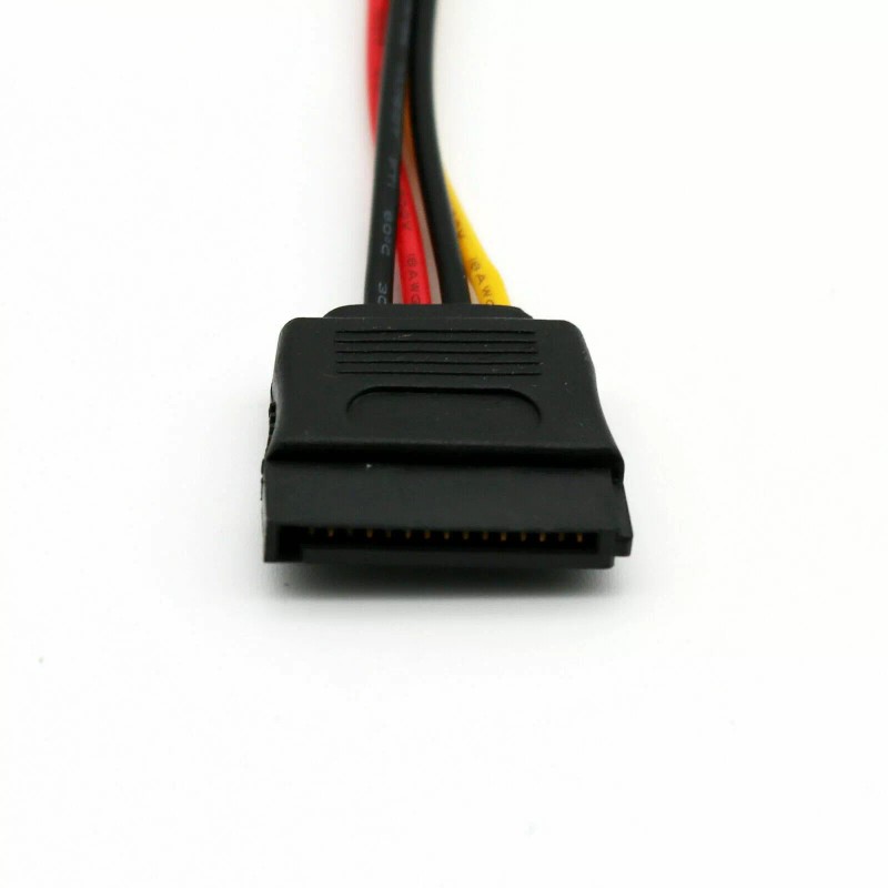 Unbranded Mini 4pin Floppy FDD Female (SP4) to SATA 15pin