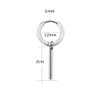 BTS Jimin Hoop Earrings for Men Women Binaural 2pcs Stick