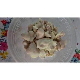 Homemade chocolate covered cashews.  White , Milk , or dark available.