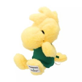 Starbucks Japan2023 PEANUTS Starbucks Green Apron Woodstock Plush doll