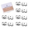 BEADNOVA 925 Sterling Silver Earring Backs Butterfly Earring Backing for