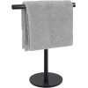 Mutclord T-Shape Hand Towel Holder - Standing Rack for 1pack,