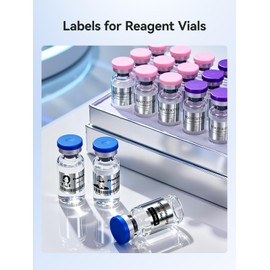 NIIMBOT M2/M3 Thermal Transfer Labels 1.97''×1.18'', for M2/M3 Label Maker, Waterproof Oil-Proof, Low and High-Temperature Resistance for Home Office Small Businesses Organization, Brushed Silver