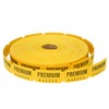 L LIKED Premium Raffle Tickets, Yellow, 1 Roll of 2000,