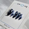 Night Sky Nail Tips - Coffin / 밤하늘 네일팁 -