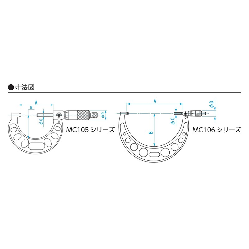 SK Standard Outside Micrometer MC105 – 100 