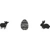 Heyda Stamp Set Mini Easter Set of 3