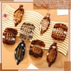 8 Pcs Flat Hair Clips for Women, 2 Styles French
