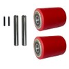 APOLLO Pallet Jack/Truck Wheels, Load Wheel 3'' x 3.66'', A