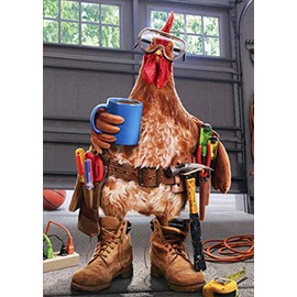Rooster Mr Fix It Funny/Humorous Father's Day Card