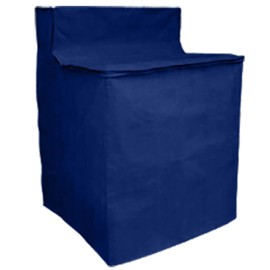 Heavyweight Zippered & Quilted Washing Machine Cover (blue)
