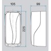 Saraya G-line UD-450-GL 41881 Touchless Dispenser