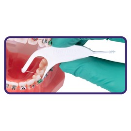 Platypus Ortho Flossers - 225/bag - Bulk Pack