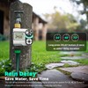 QUOBAS Sprinkler Timer, Programmable Hose Timers with Brass Inlet &