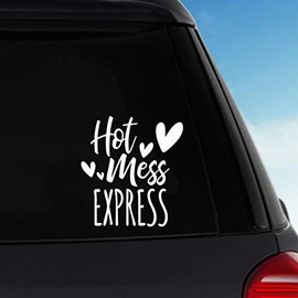 Tamengi Hot Mess Express Vinyl Sticker Decal