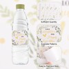URROMA 50 Pieces Water Bottle Labels, Cheers Greenery Plants Wedding