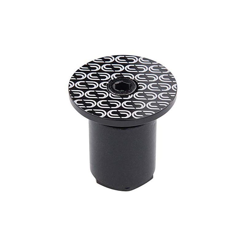 Deda Elementi Loop Bar-End Plugs, Black